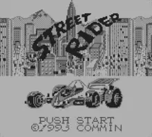 Image n° 1 - screenshots  : Street Rider (Sachen 4-in-1 Vol. 1)